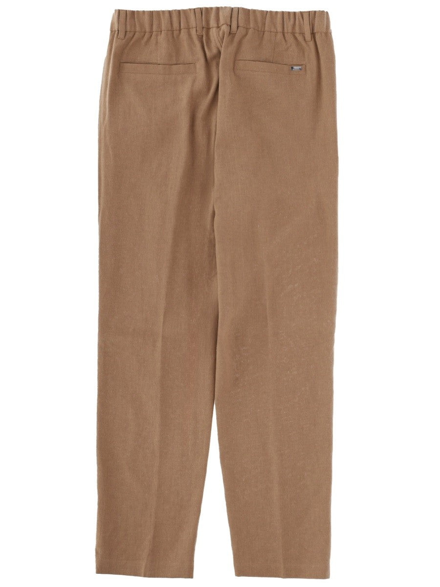 PANTALONE SARTORIALE IN LINO 6