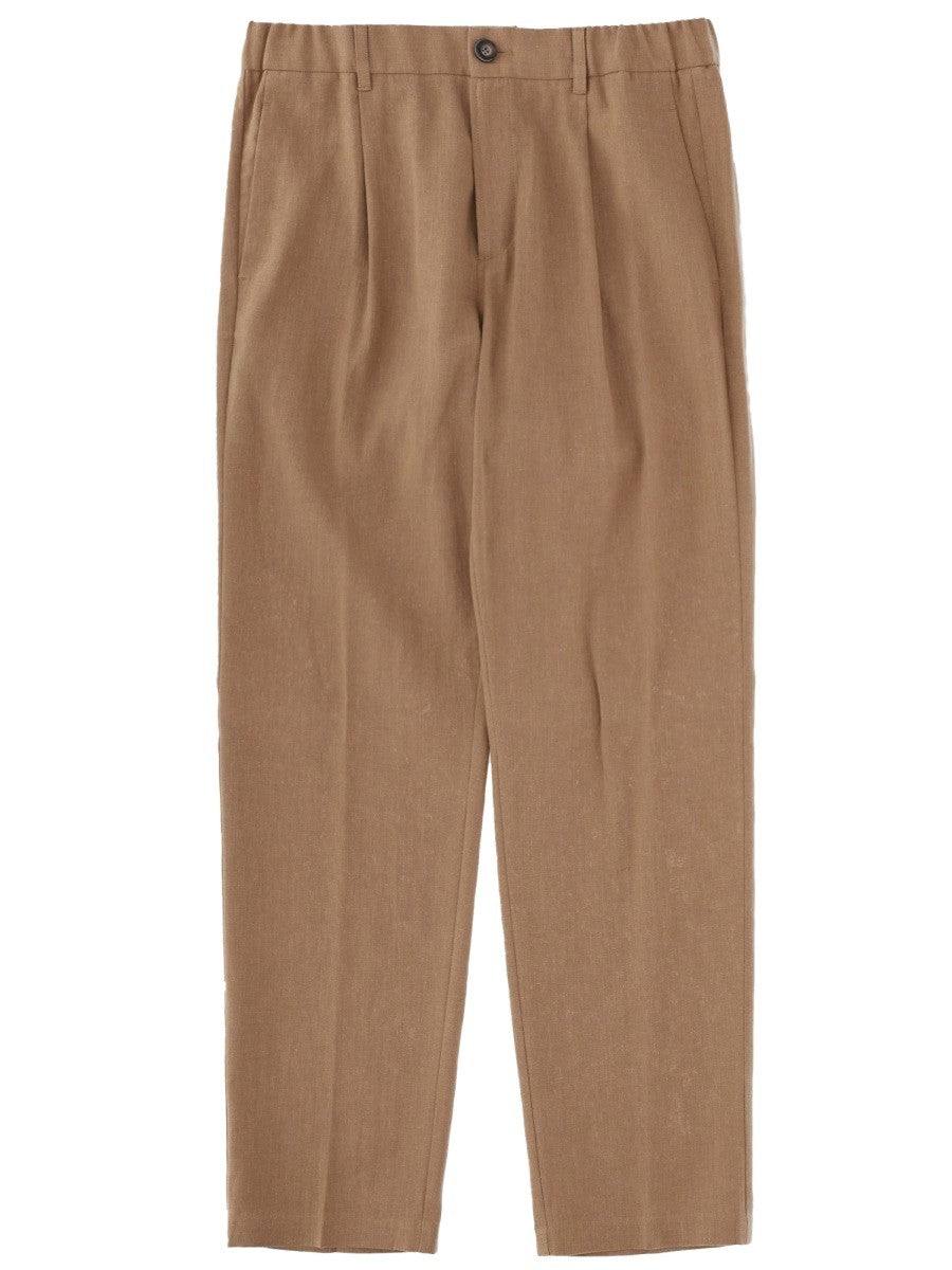 PANTALONE SARTORIALE IN LINO
