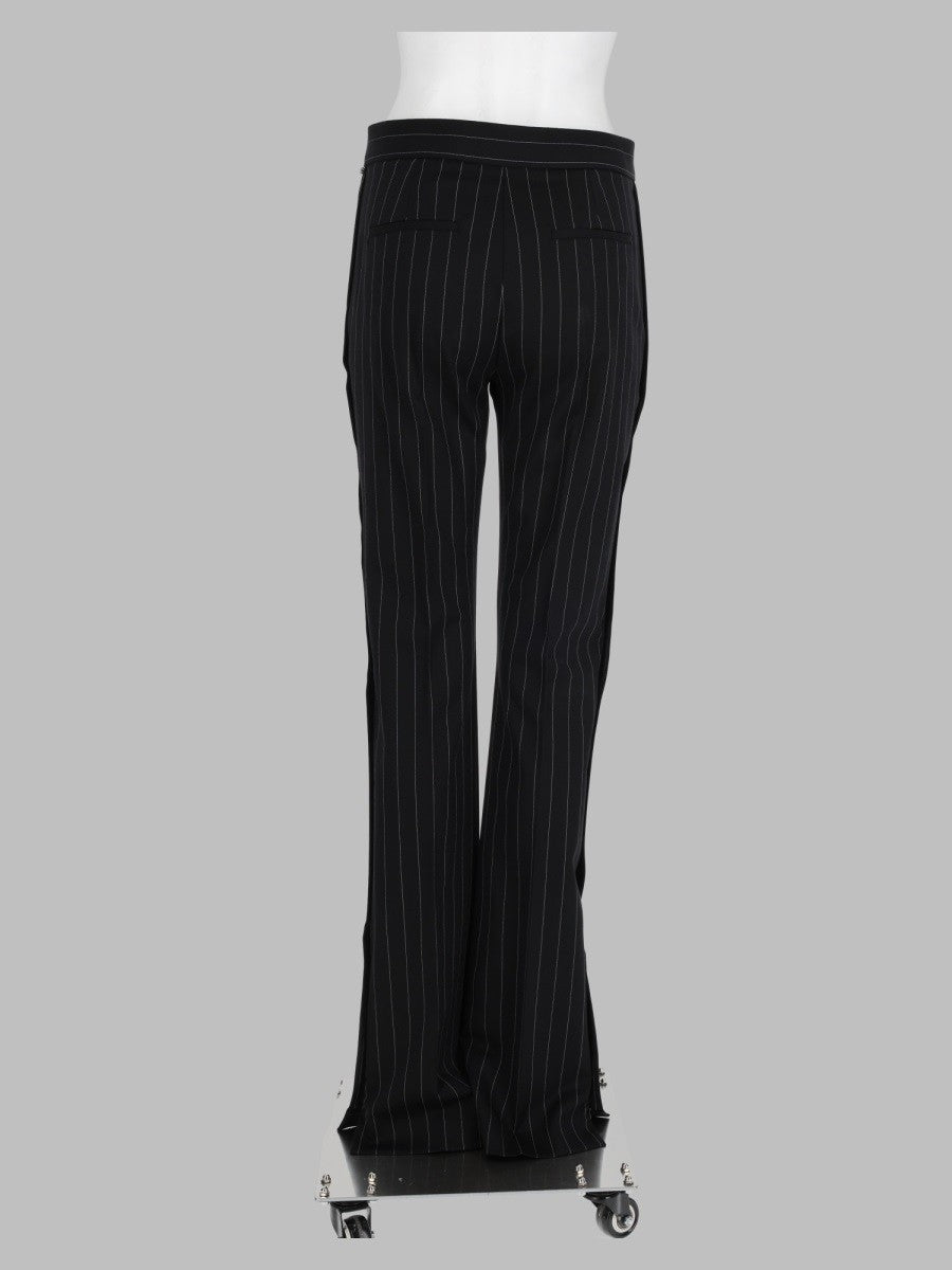 Pantalone Slim Flare in Lana Stretch 2