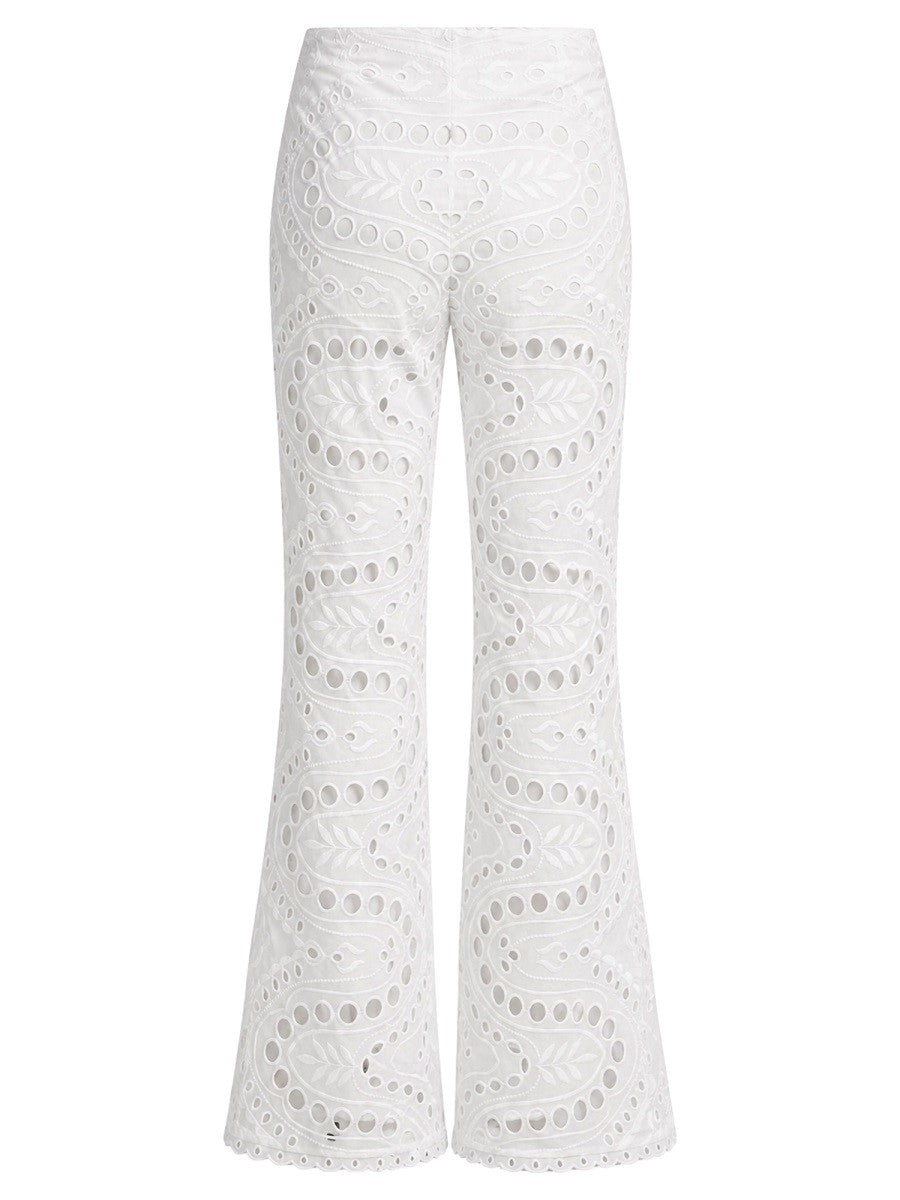 PANTALONE "STERN" CON MOTIVO TRAFORATO 2