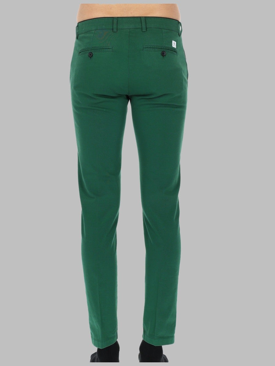 PANTALONE SLIM FIT IN COTONE 2