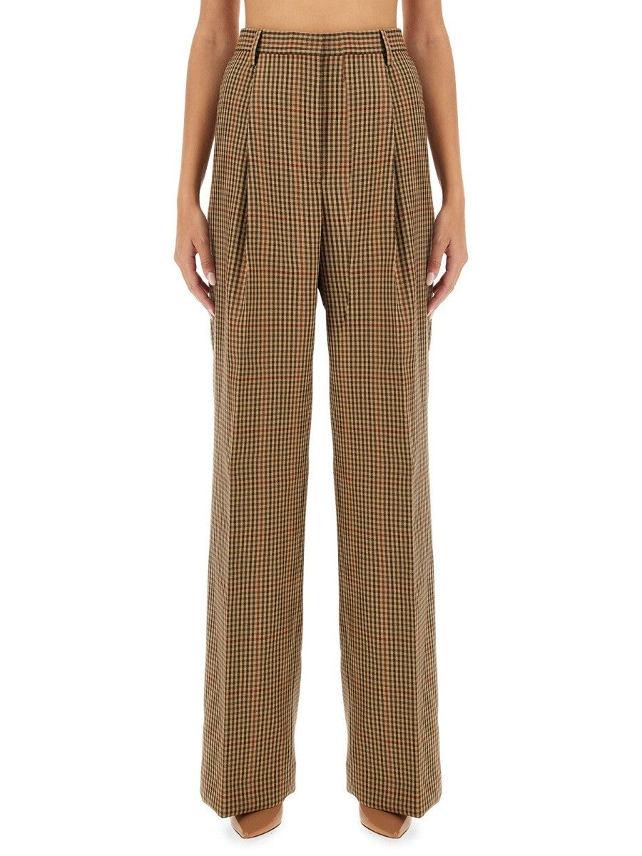 PANTS WITH CHECK PATTERN