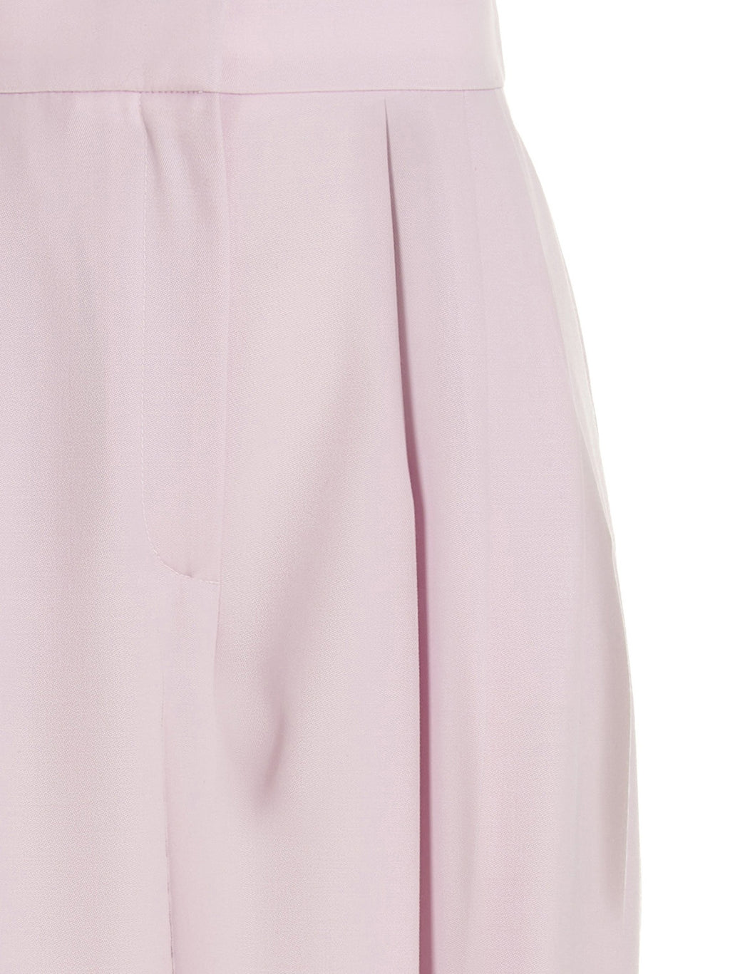 Pants with front pleats 3