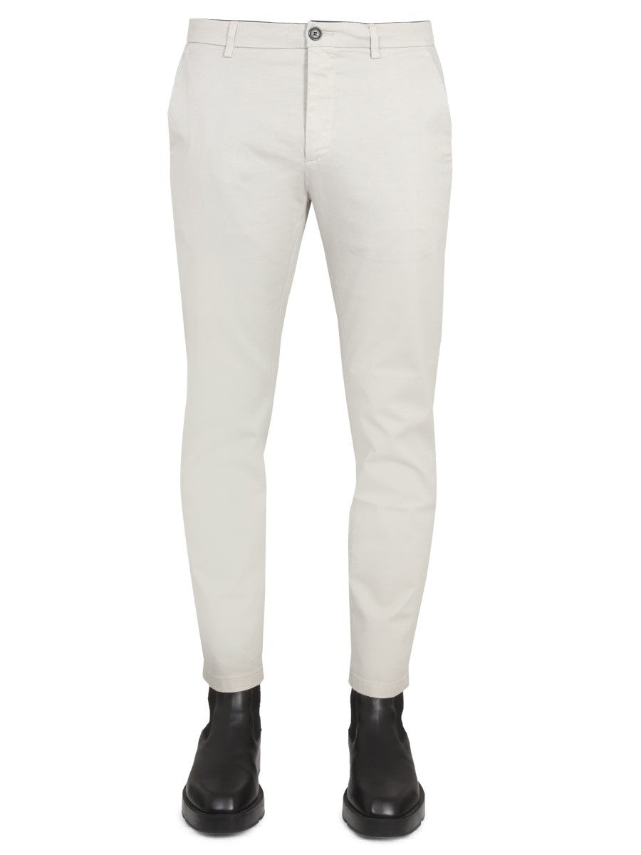 PANTS WITH LOGO PATCH