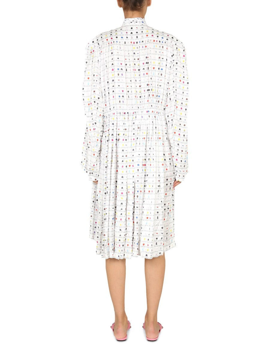 "PAPER CRUSH FLORAL" DRESS 3