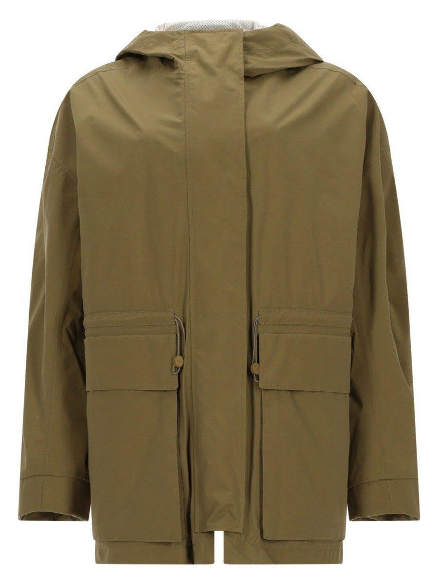 PARKA CORTO CON CAPPUCCIO