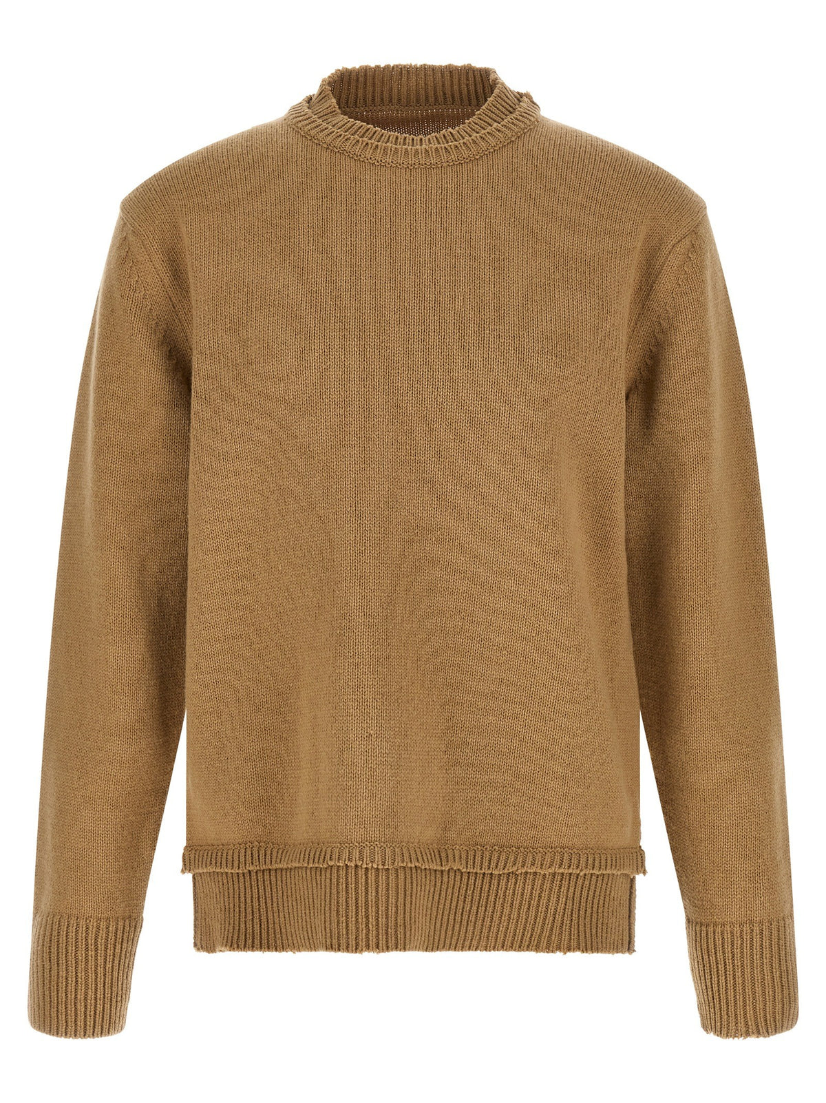 Patch sweater