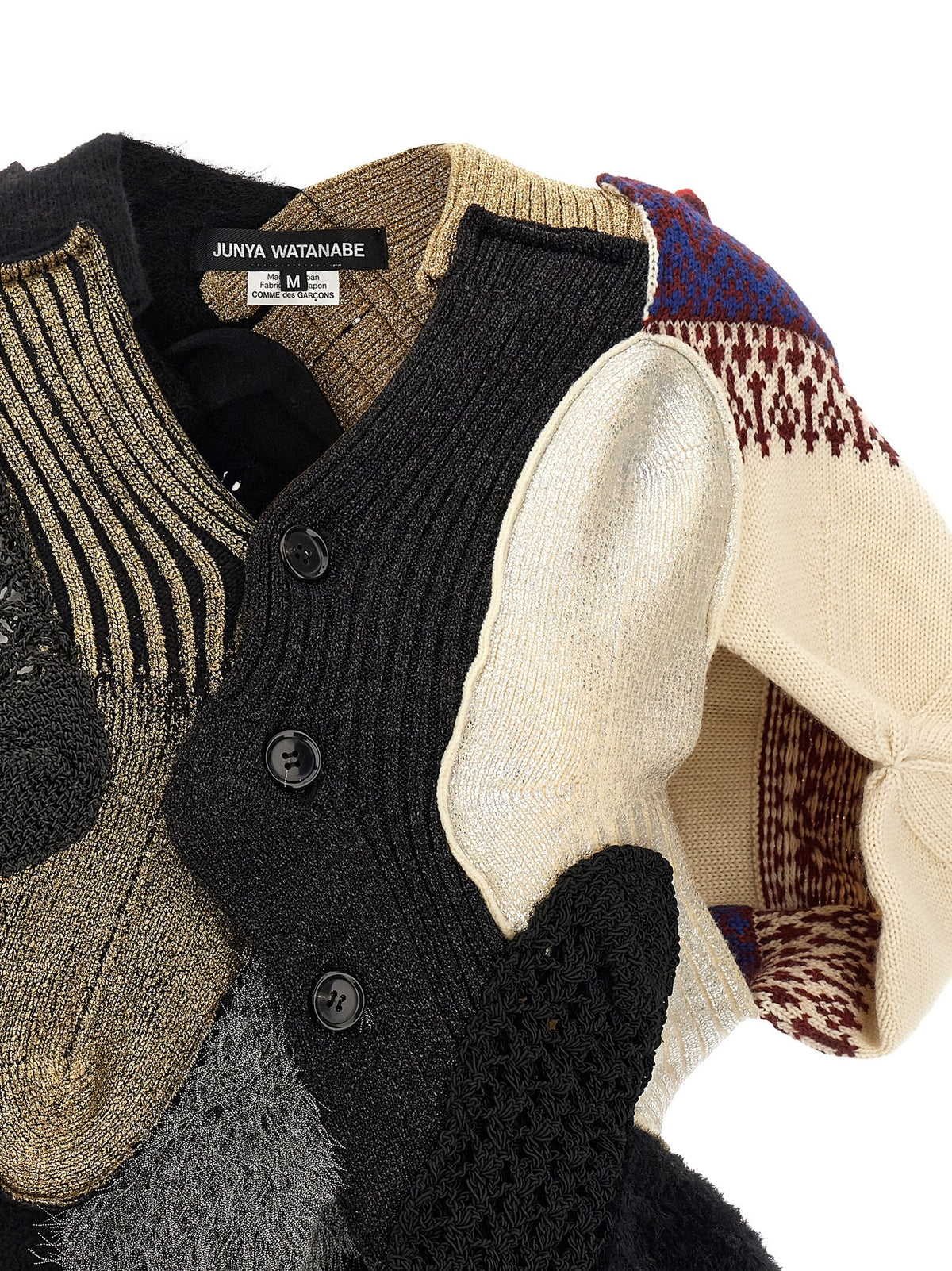 Patchwork cardigan 3