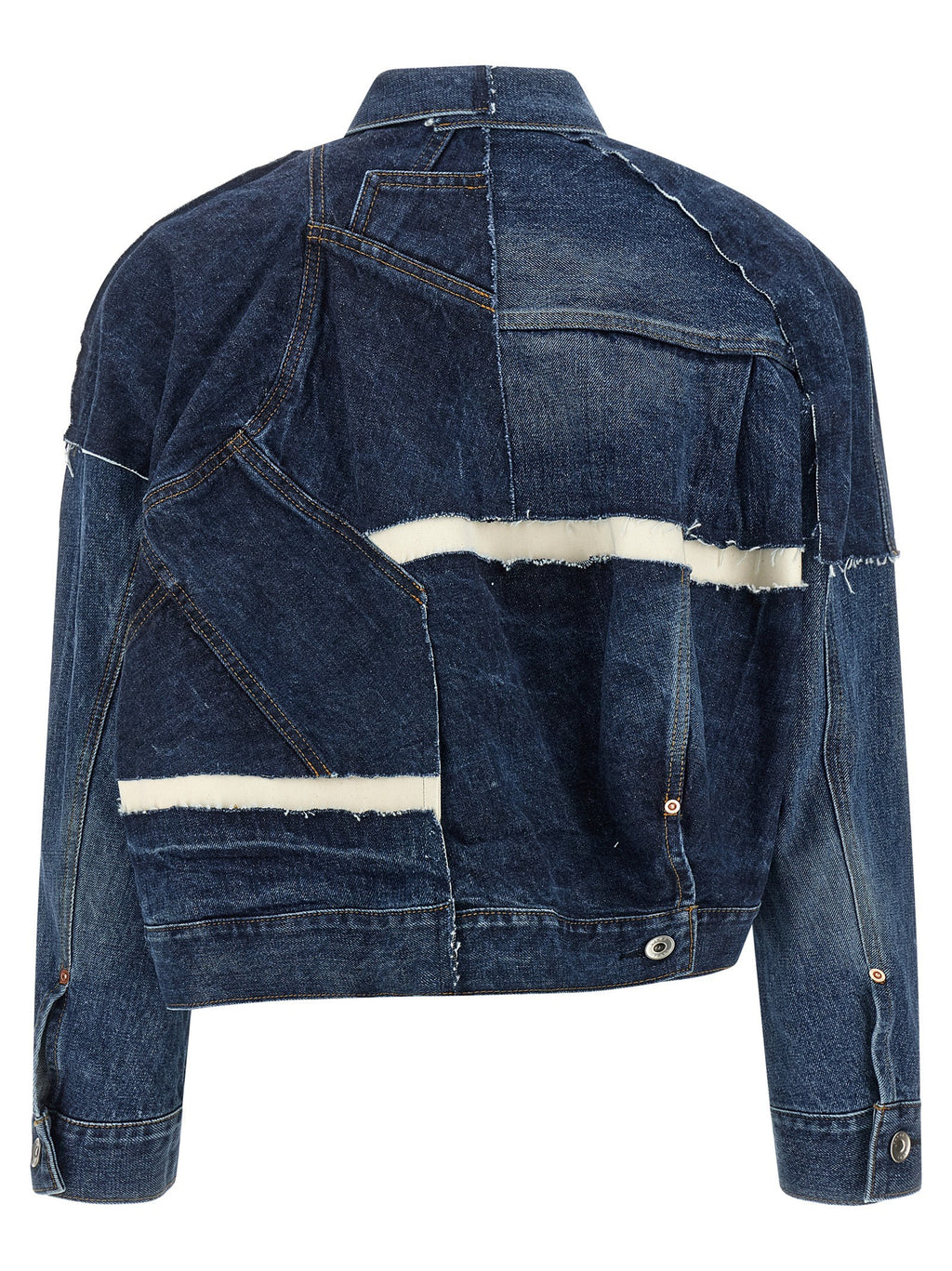Patchwork denim jacket 2