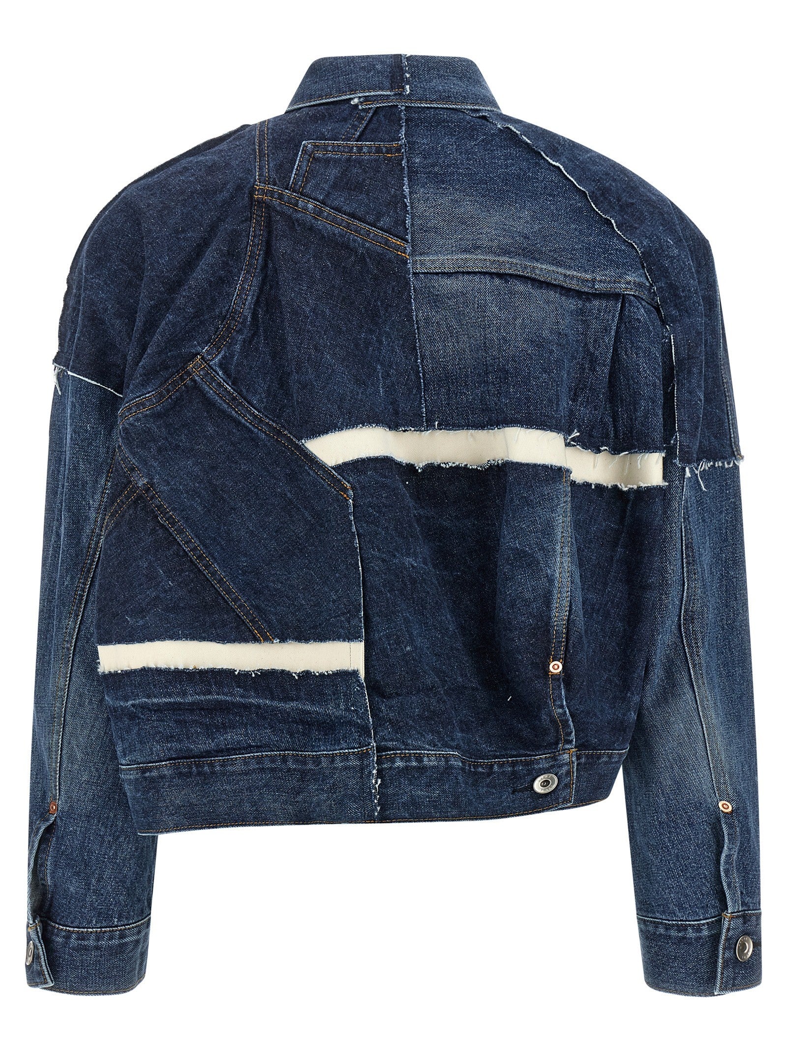 Patchwork denim jacket 2