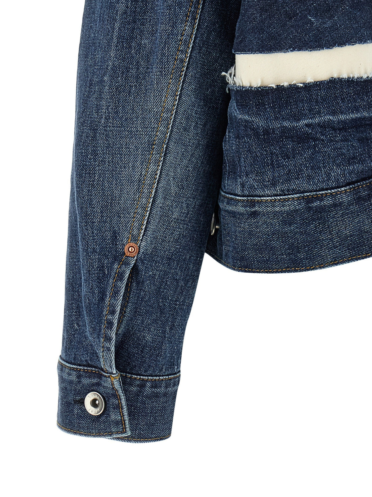 Patchwork denim jacket 4