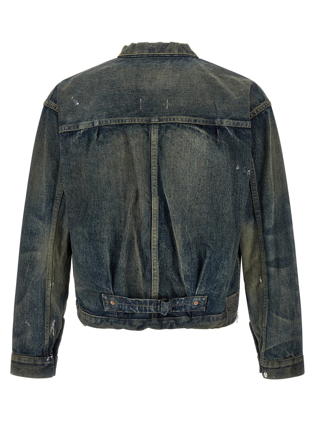 Patchwork denim jacket 2