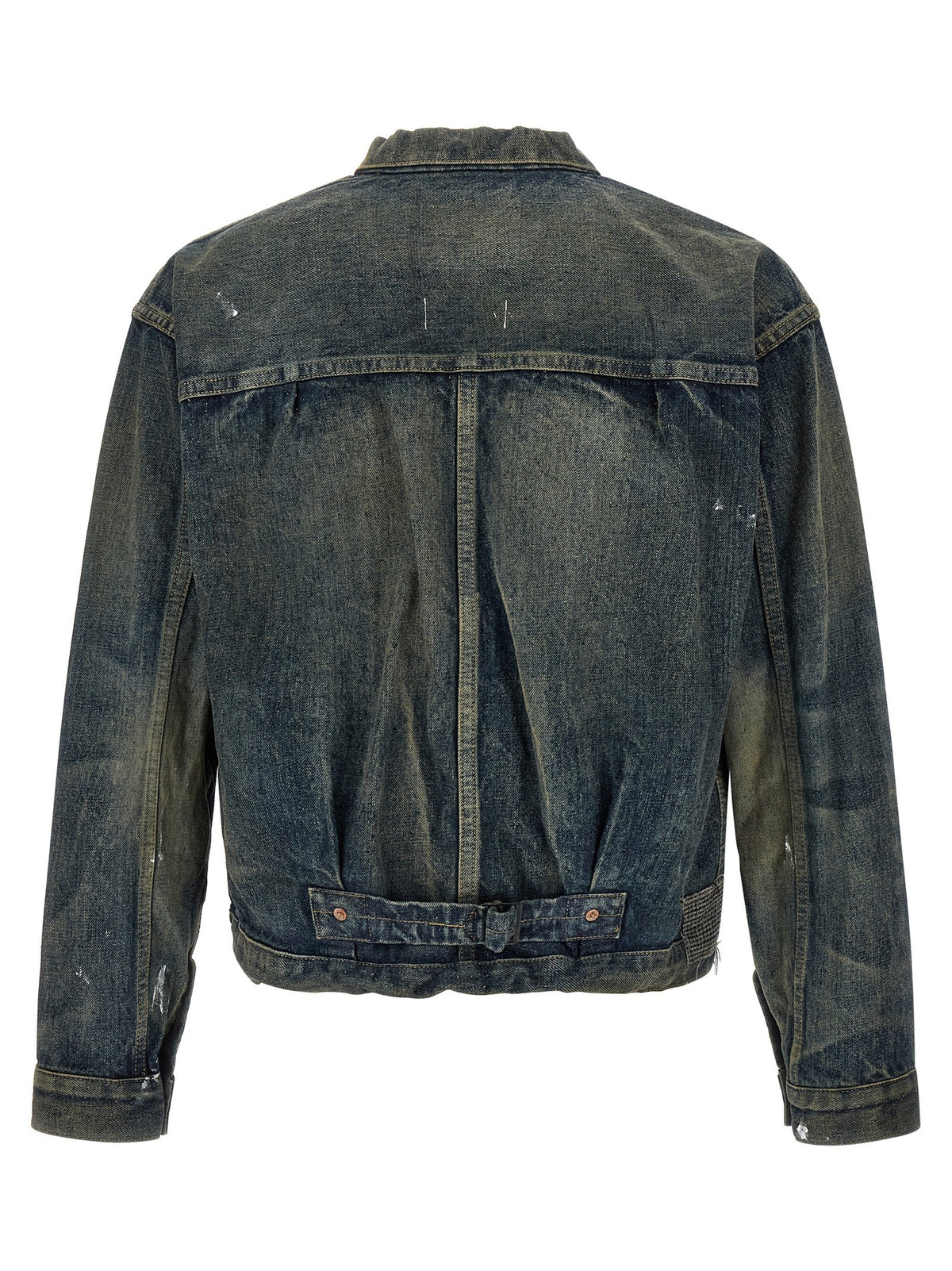 Patchwork denim jacket 2