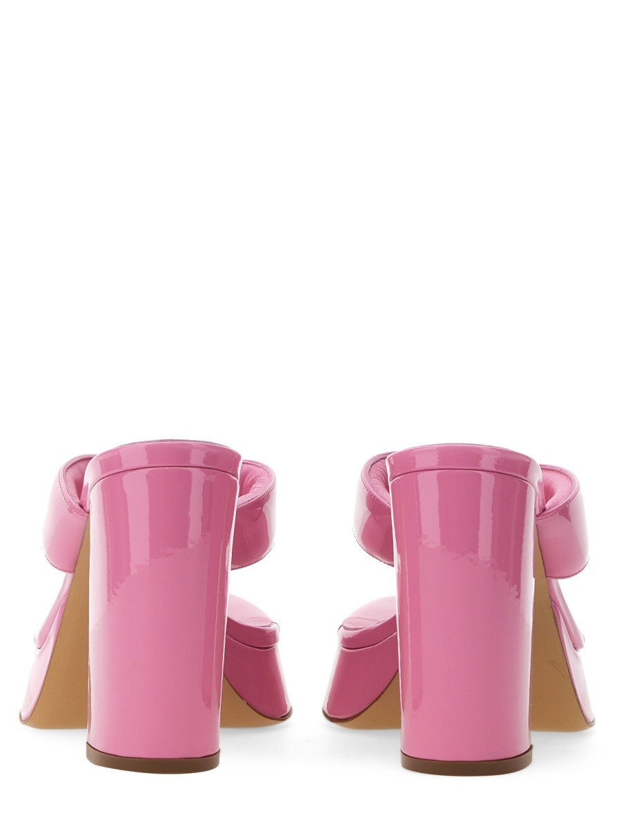 PATENT SANDAL. 3