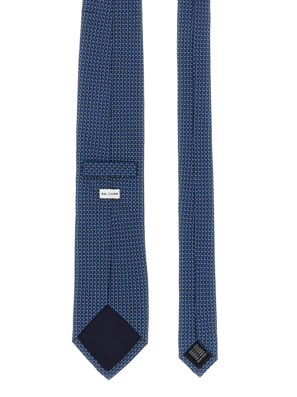 Patterned silk tie 2