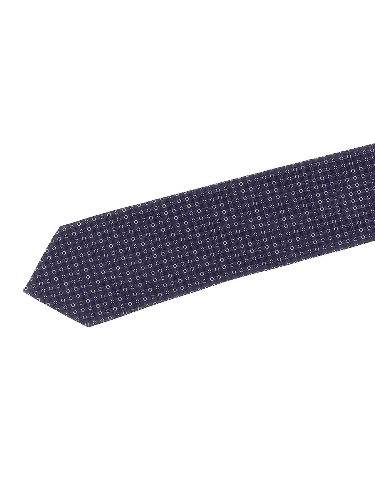 Patterned silk tie 3