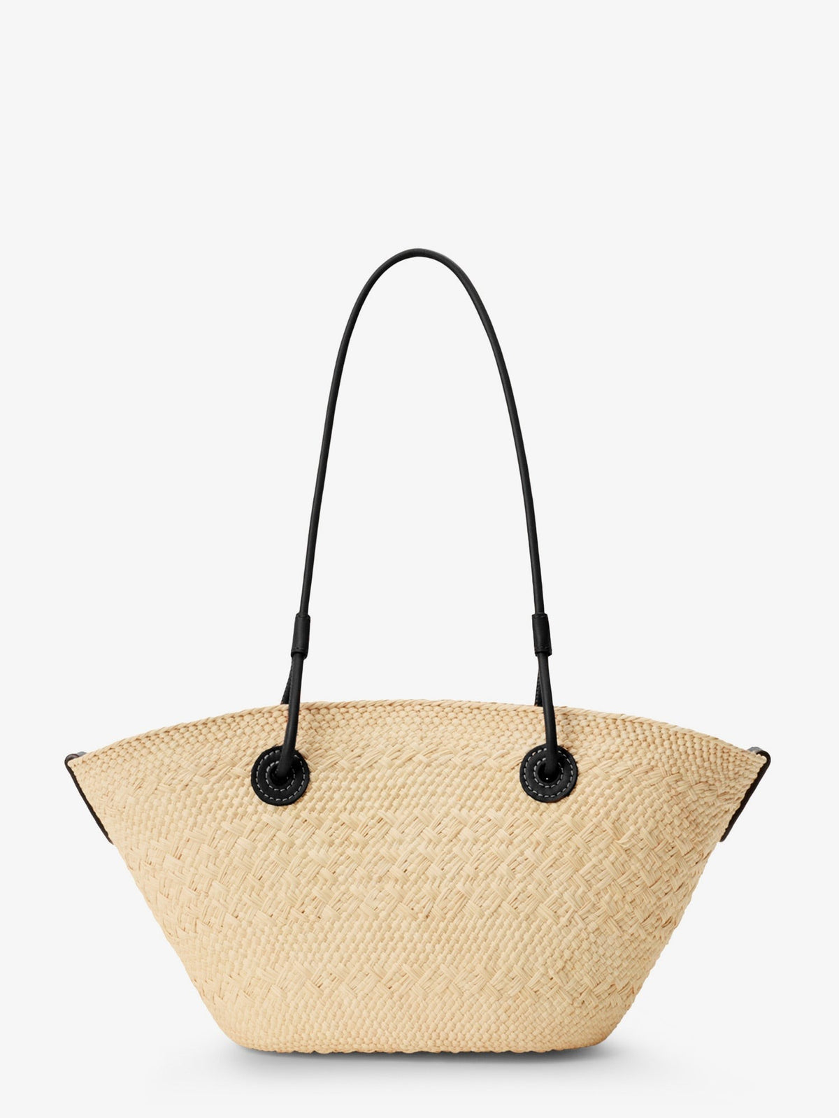 Paula's Ibiza-Anagram palm leaves and leather shoulder bag 2