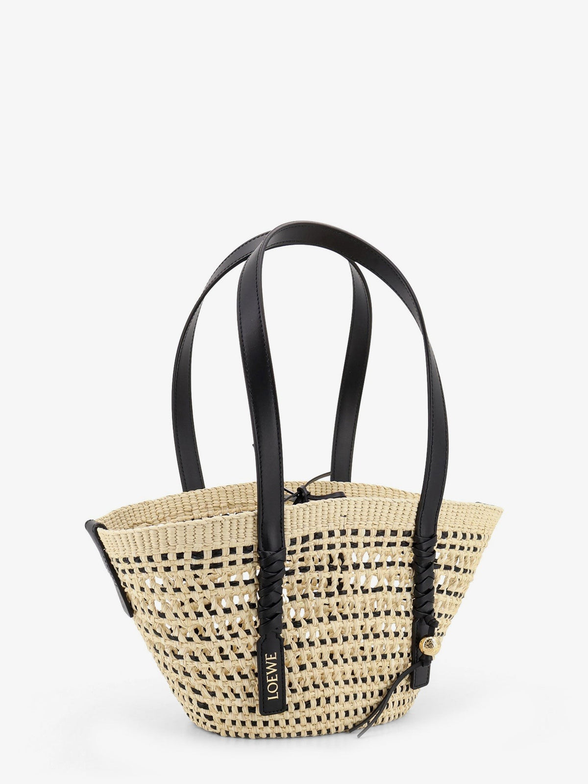 Paula's Ibiza -Braid Basket Small Iraca Palm Leaf Shoulder Bag 3