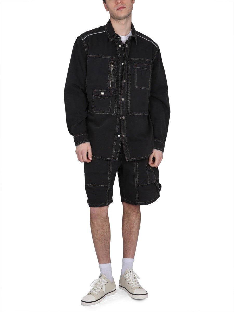PEIO DENIM BERMUDA SHORTS 2