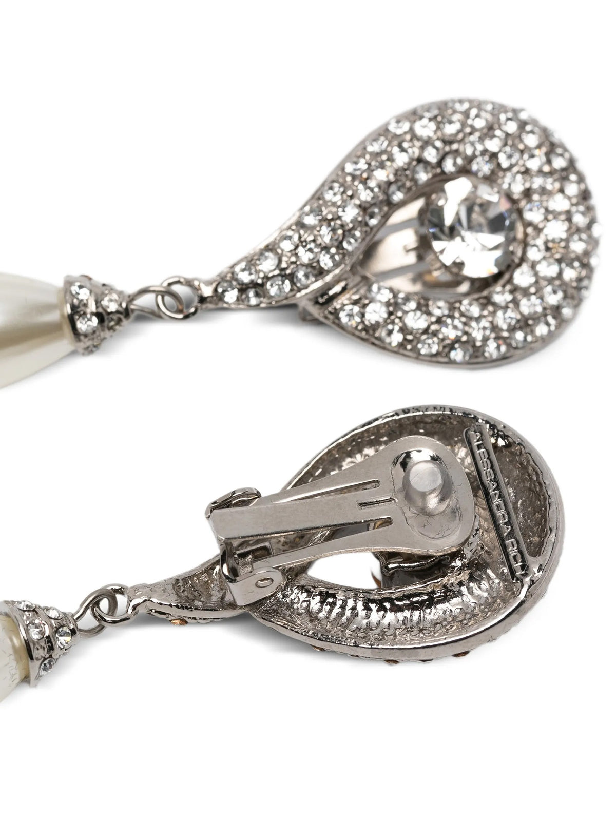 Pendant pearl earrings 2
