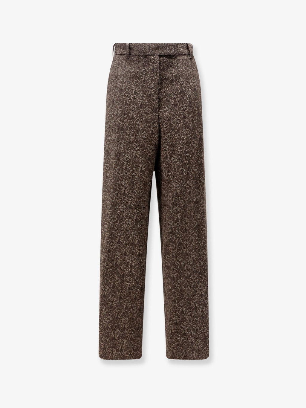 Penn embroidered viscose trousers