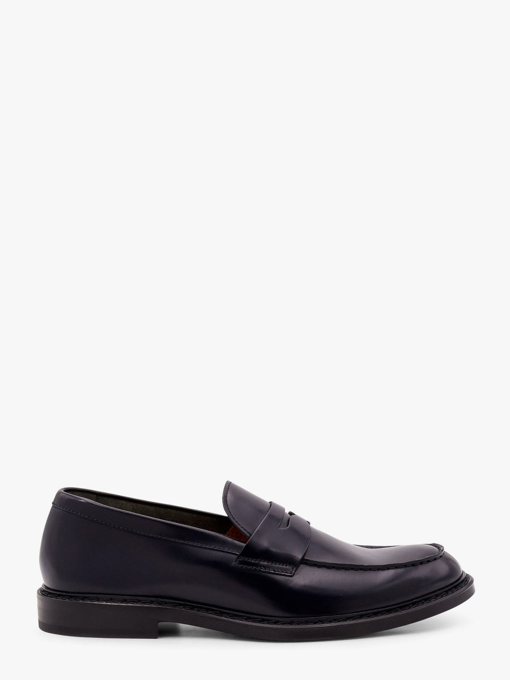 Penny leather loafers