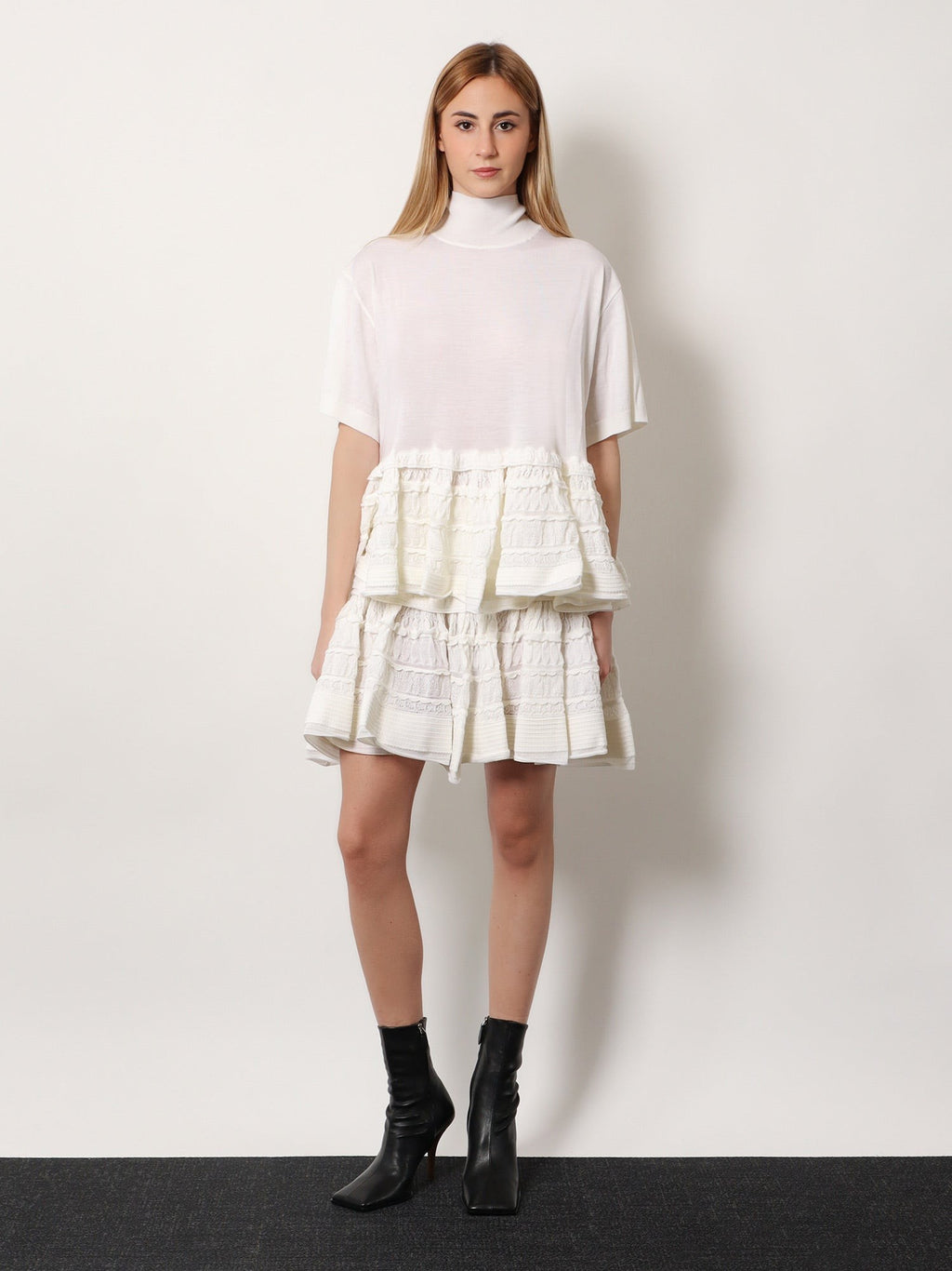 Peplum virgin wool sweater 2