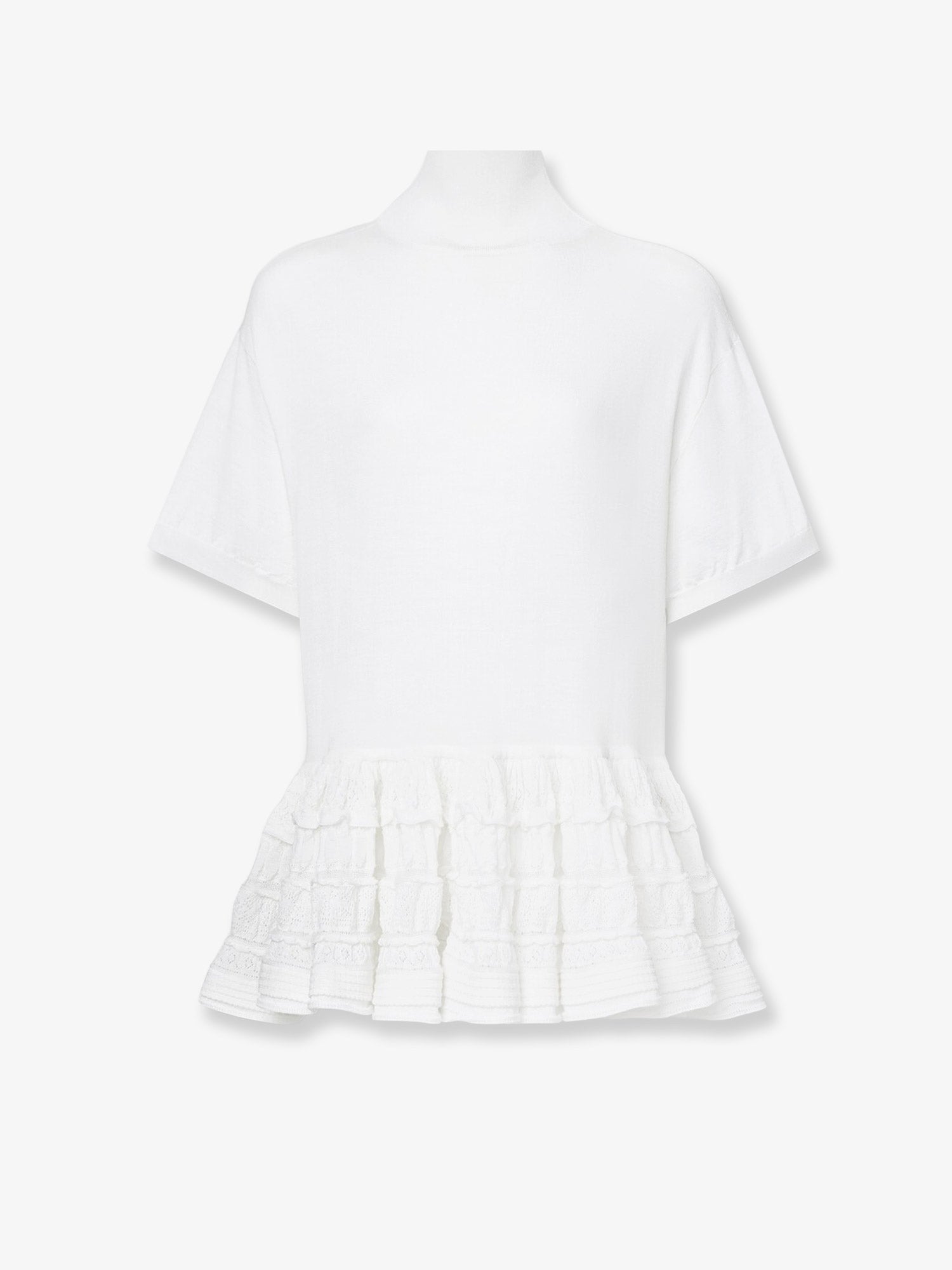 Peplum virgin wool sweater 4