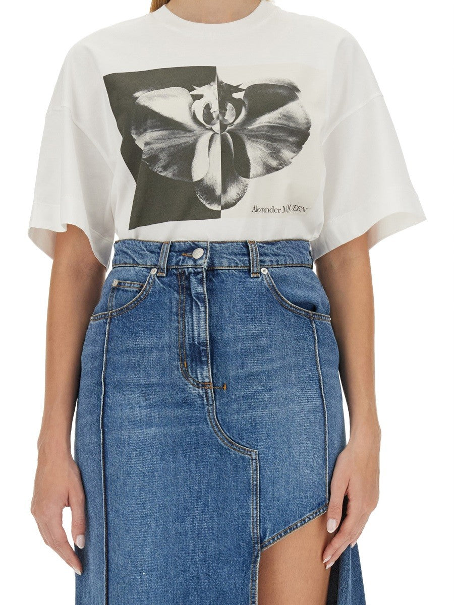 PHOTOGRAPHIC ORCHID T-SHIRT 4