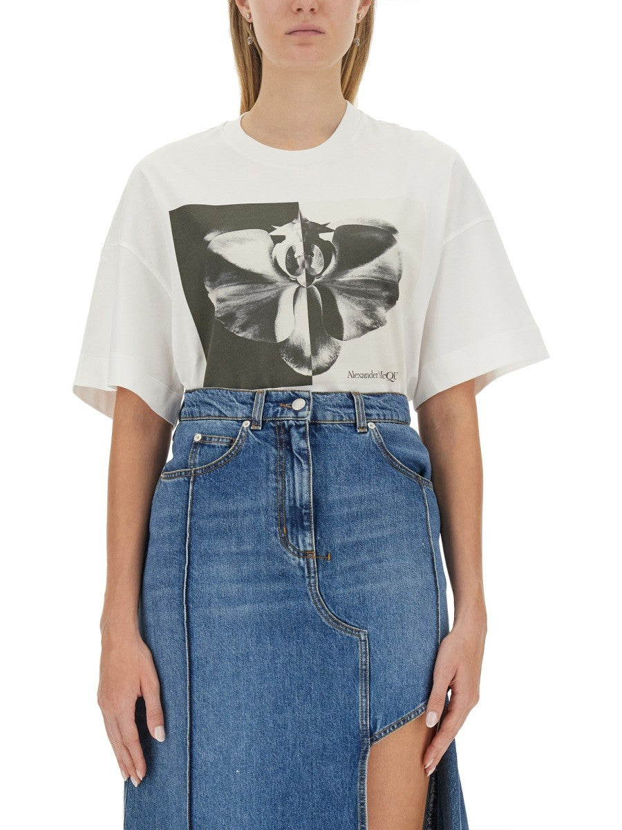 PHOTOGRAPHIC ORCHID T-SHIRT