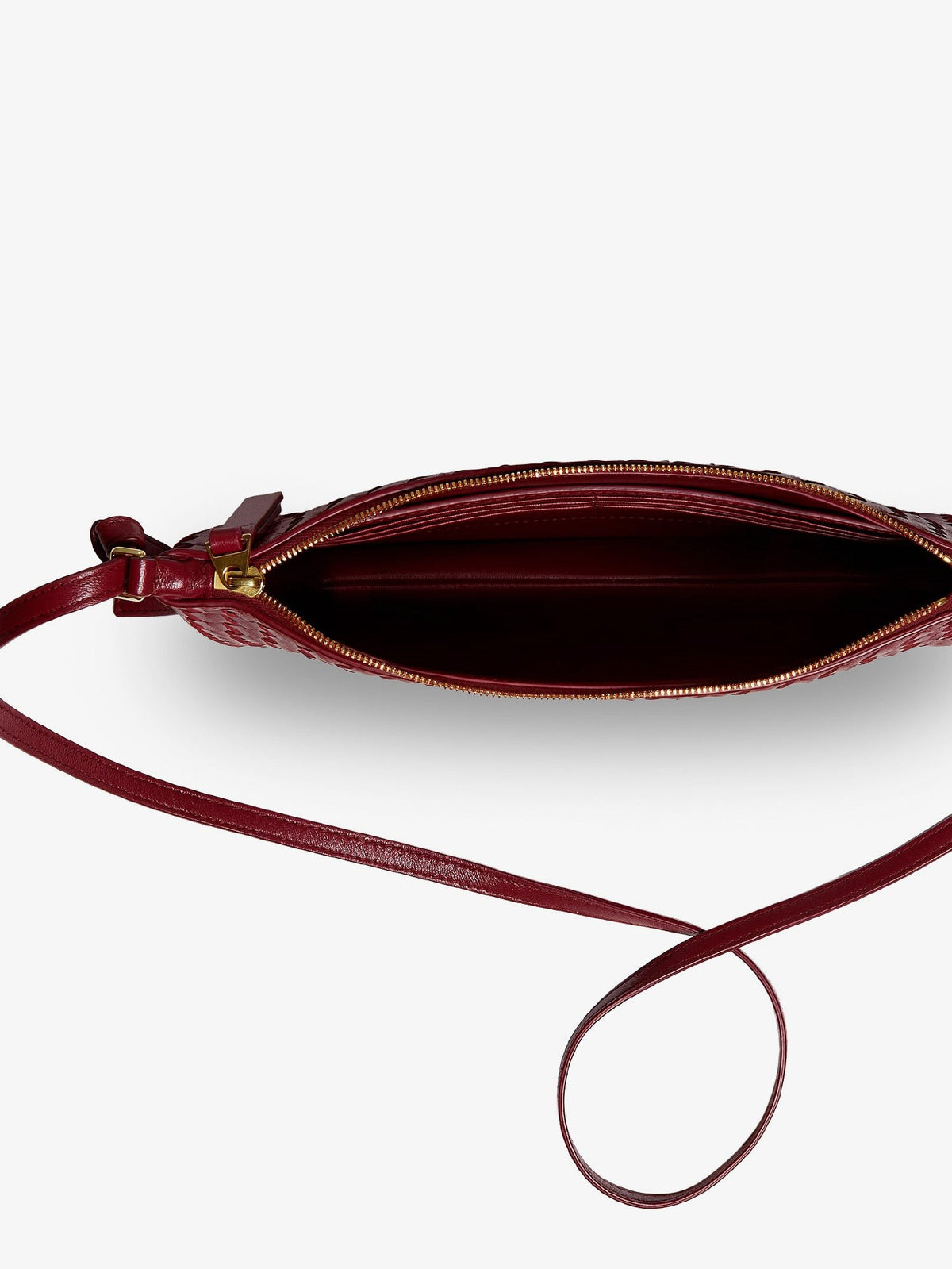 Piccolo Intrecciato Clutch with shoulder strap 4