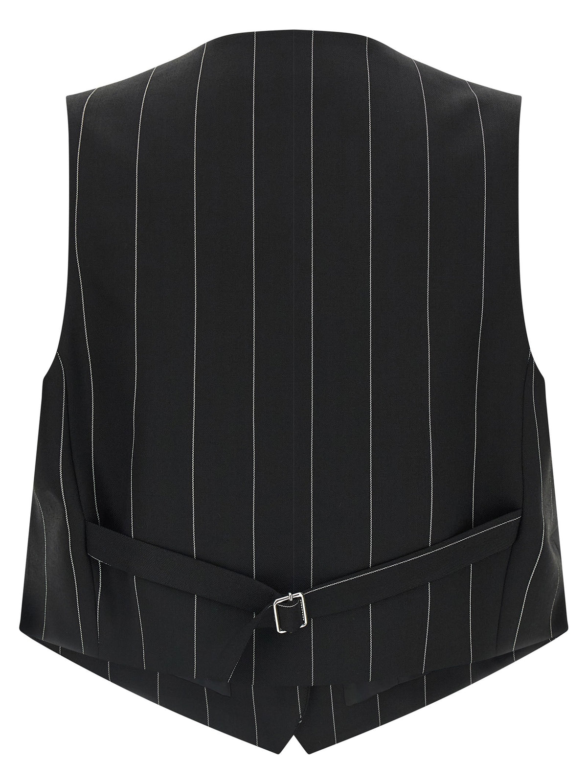 Pinstriped crop vest 2