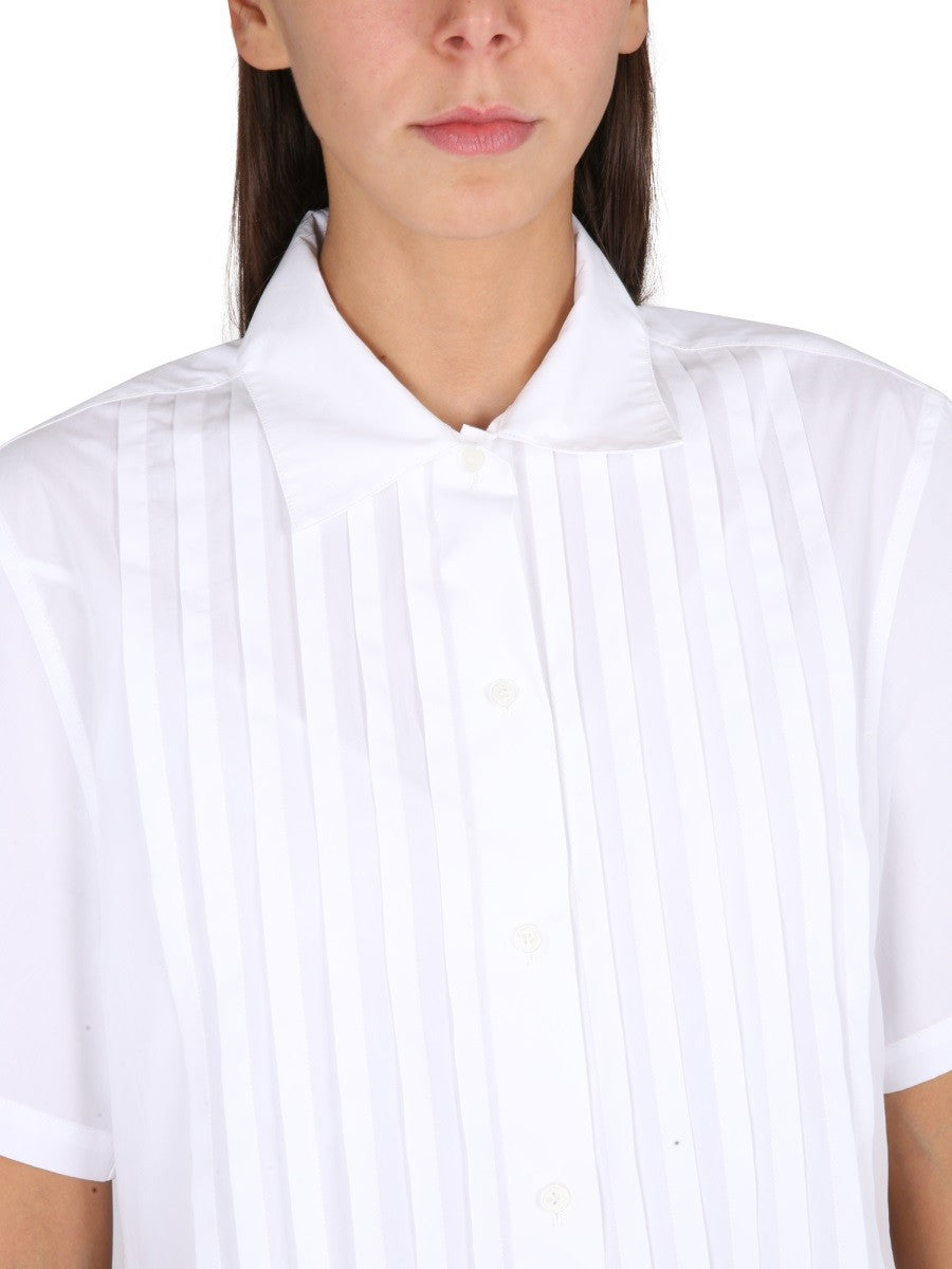 PLEATED CHEMISE DRESS 4