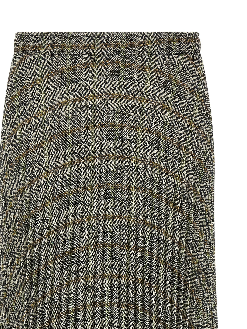 Pleated skirt with lace 3
