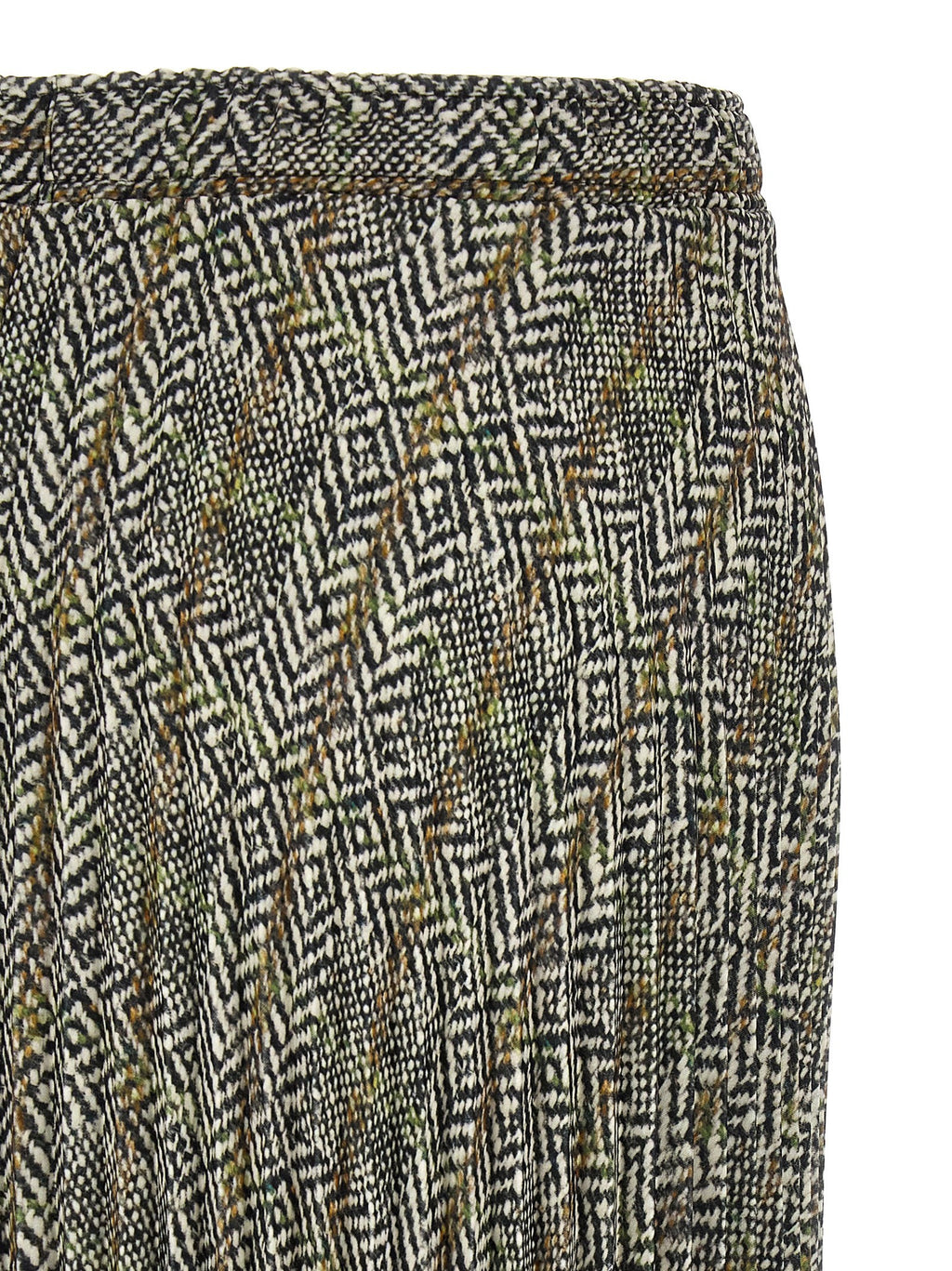 Pleated skirt with lace 4
