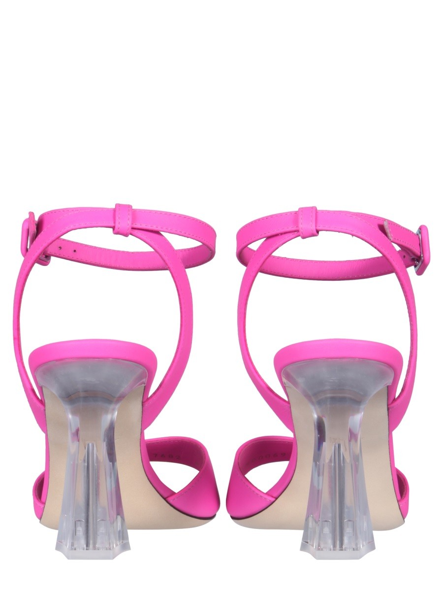 PLEXI HEEL SANDALS 3
