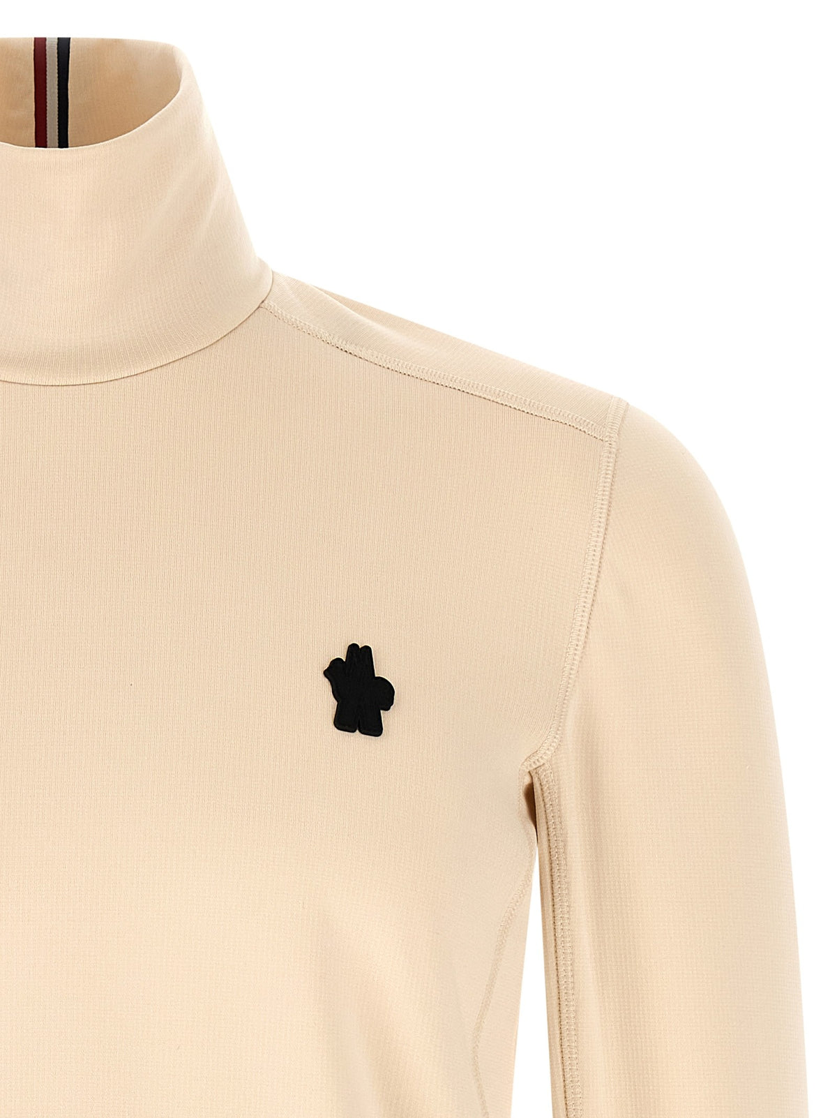 Polartec® turtleneck sweater white 3