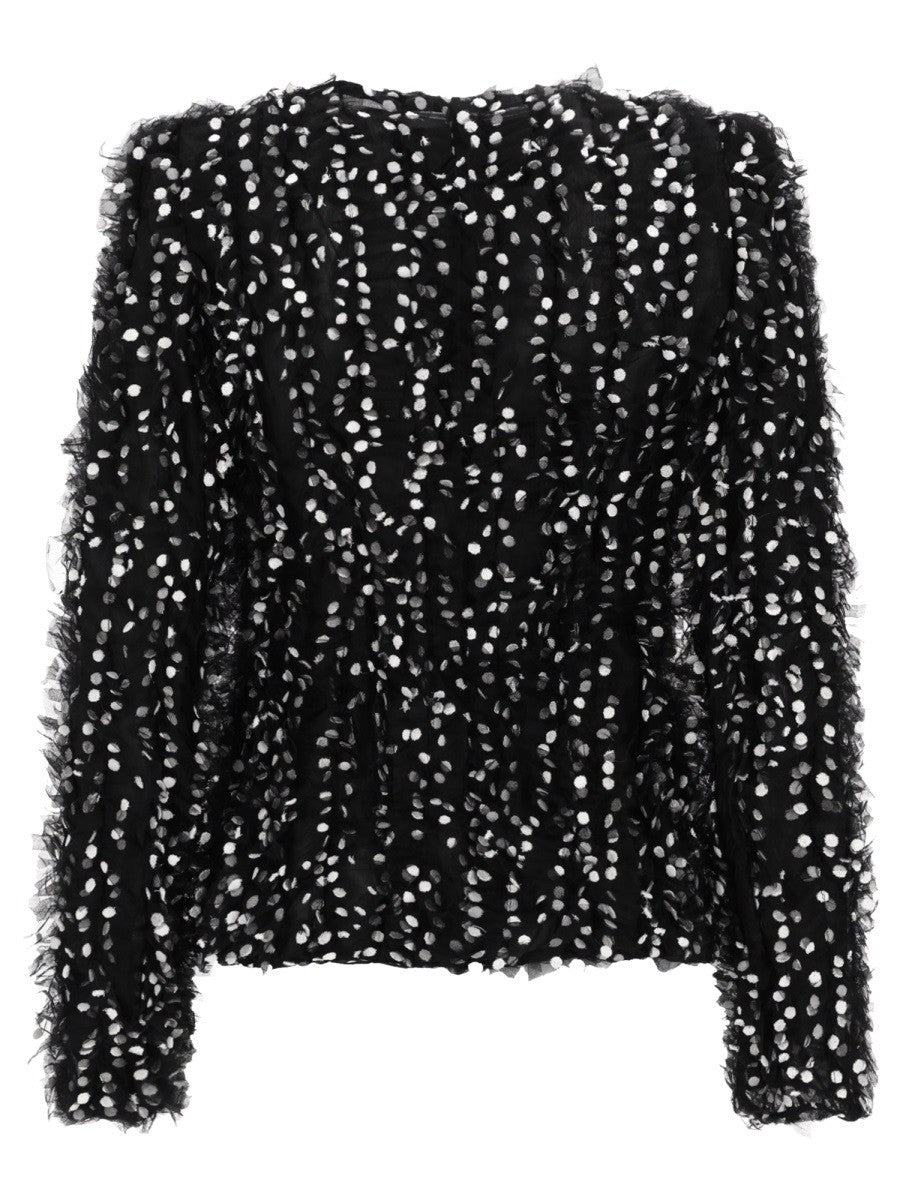 POLKA DOT EMBROIDERED JACKET 3