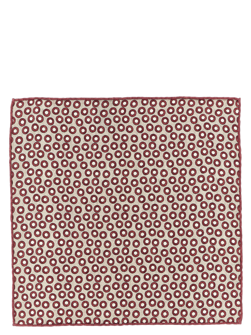 Polka dot pocket clutch bag