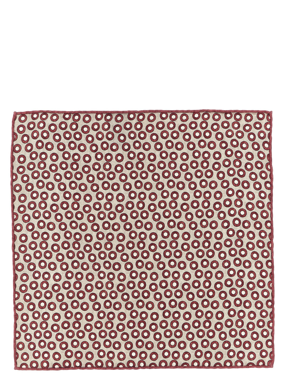 Polka dot pocket clutch bag
