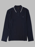 Polo A Manica Lunga Con Logo