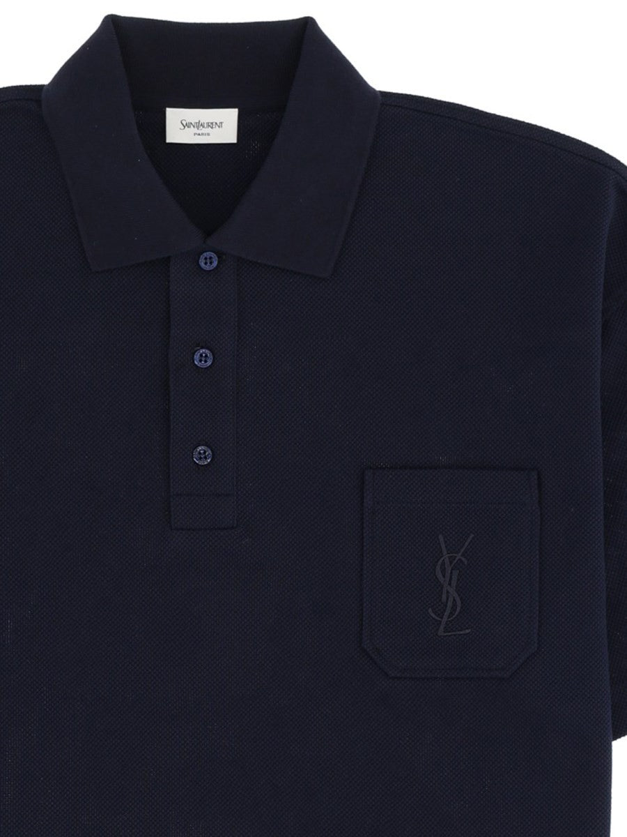 Polo Cassandre In Piqué Di Cotone 3