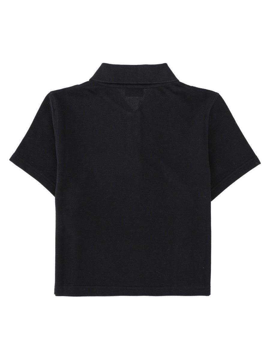Polo Corta Cassandre In Piqué Di Cotone 2