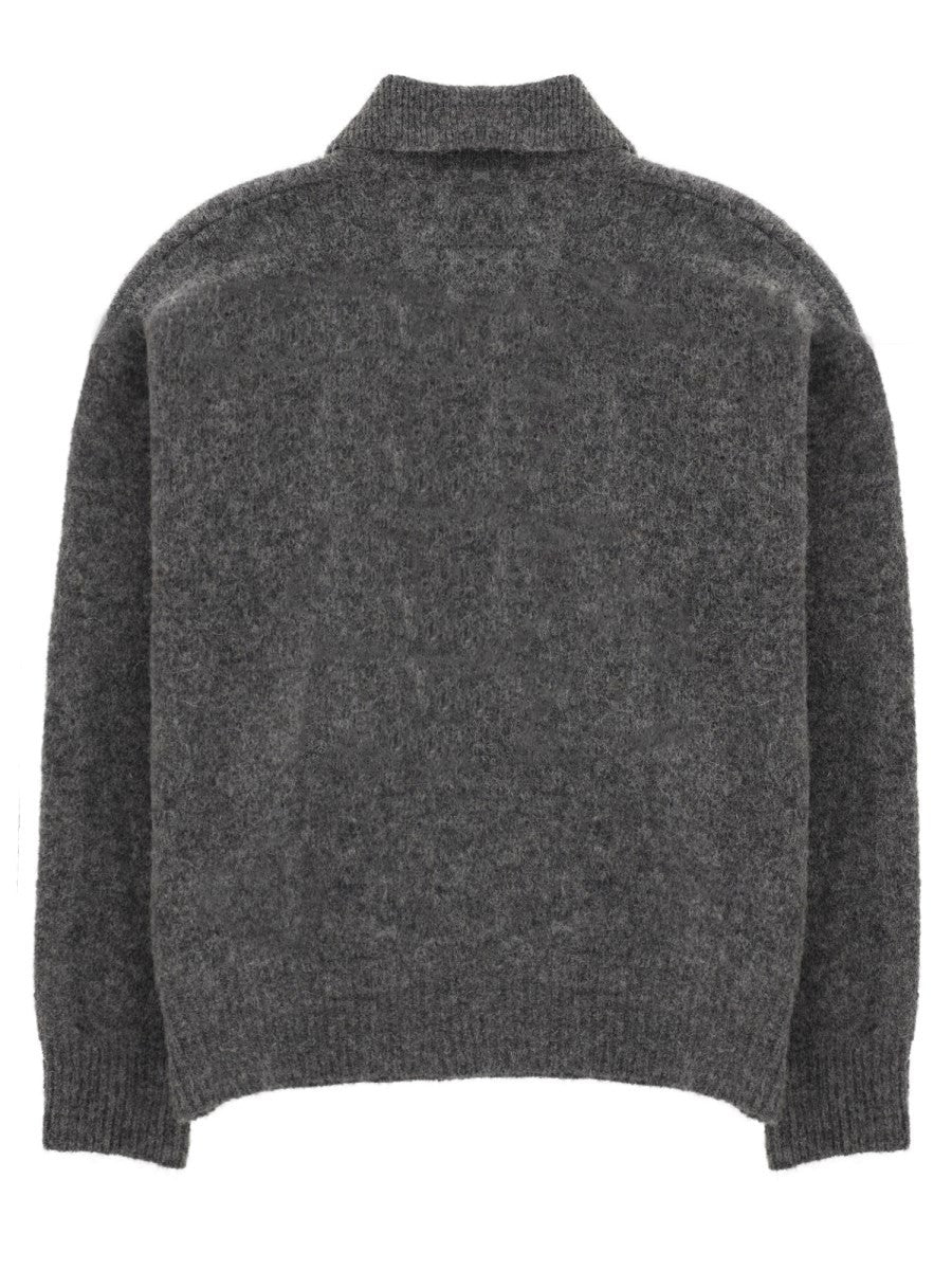 Polo in Maglia con Logo Ricamato 2