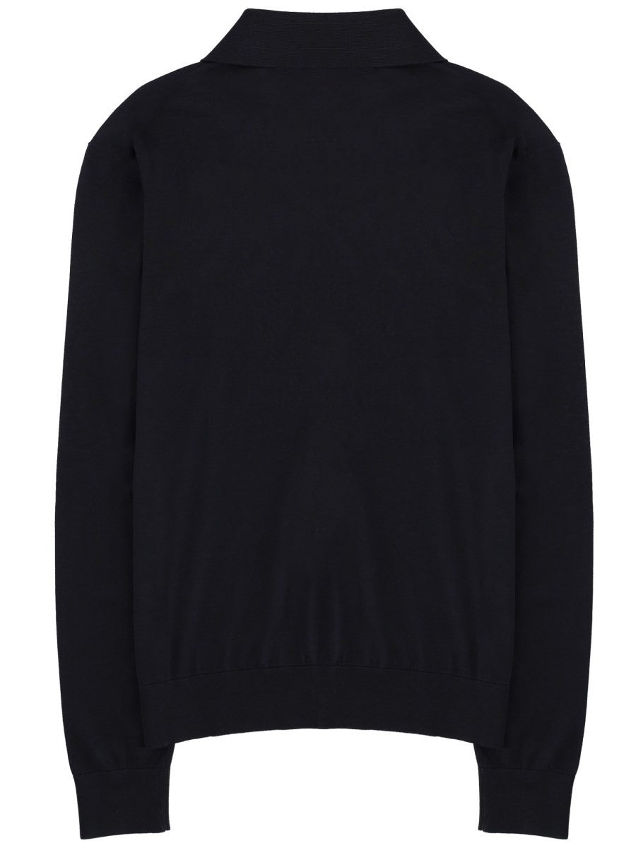 POLO IN MAGLIA DI COTONE E SETA 2