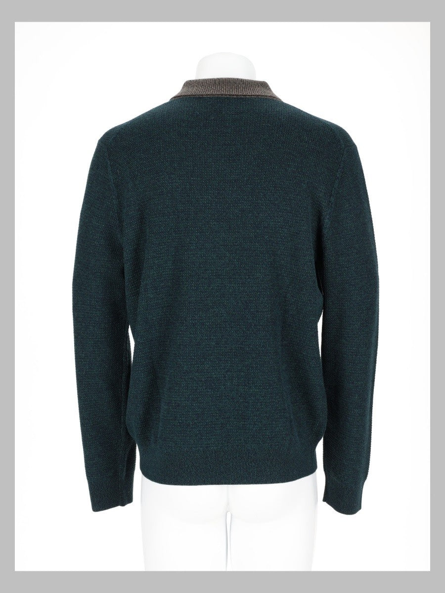 Polo In Maglia Di Lana Misto Seta 2
