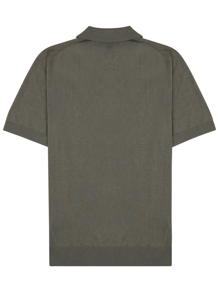 POLO IN SETA MISTO COTONE 2