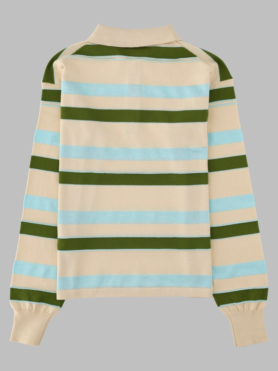 Polo "Rugby" In Maglia Di Cotone 2