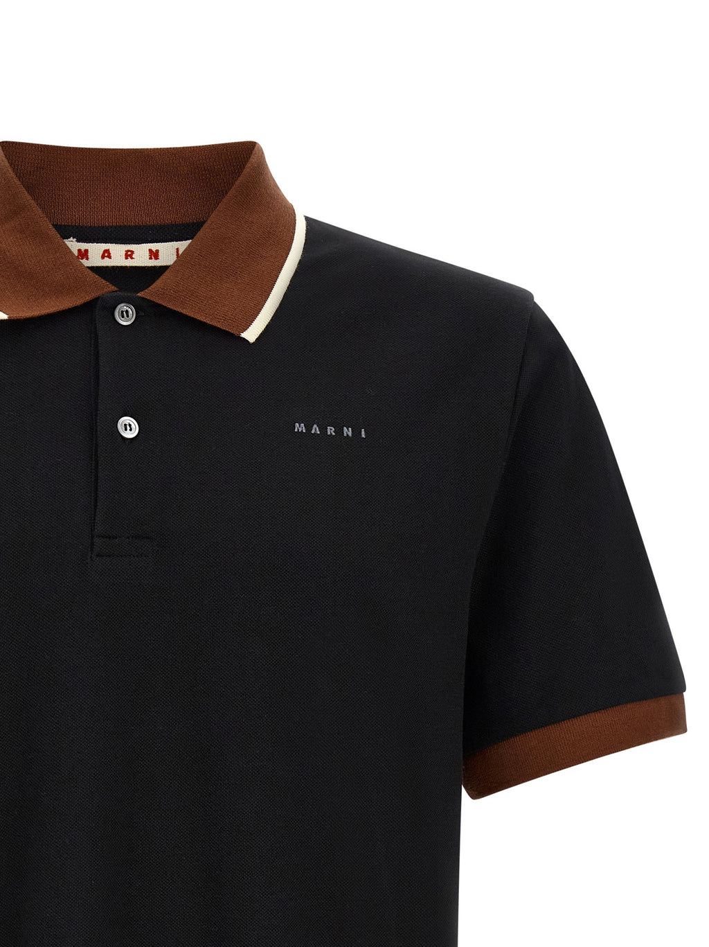 Polo with contrasting details 3