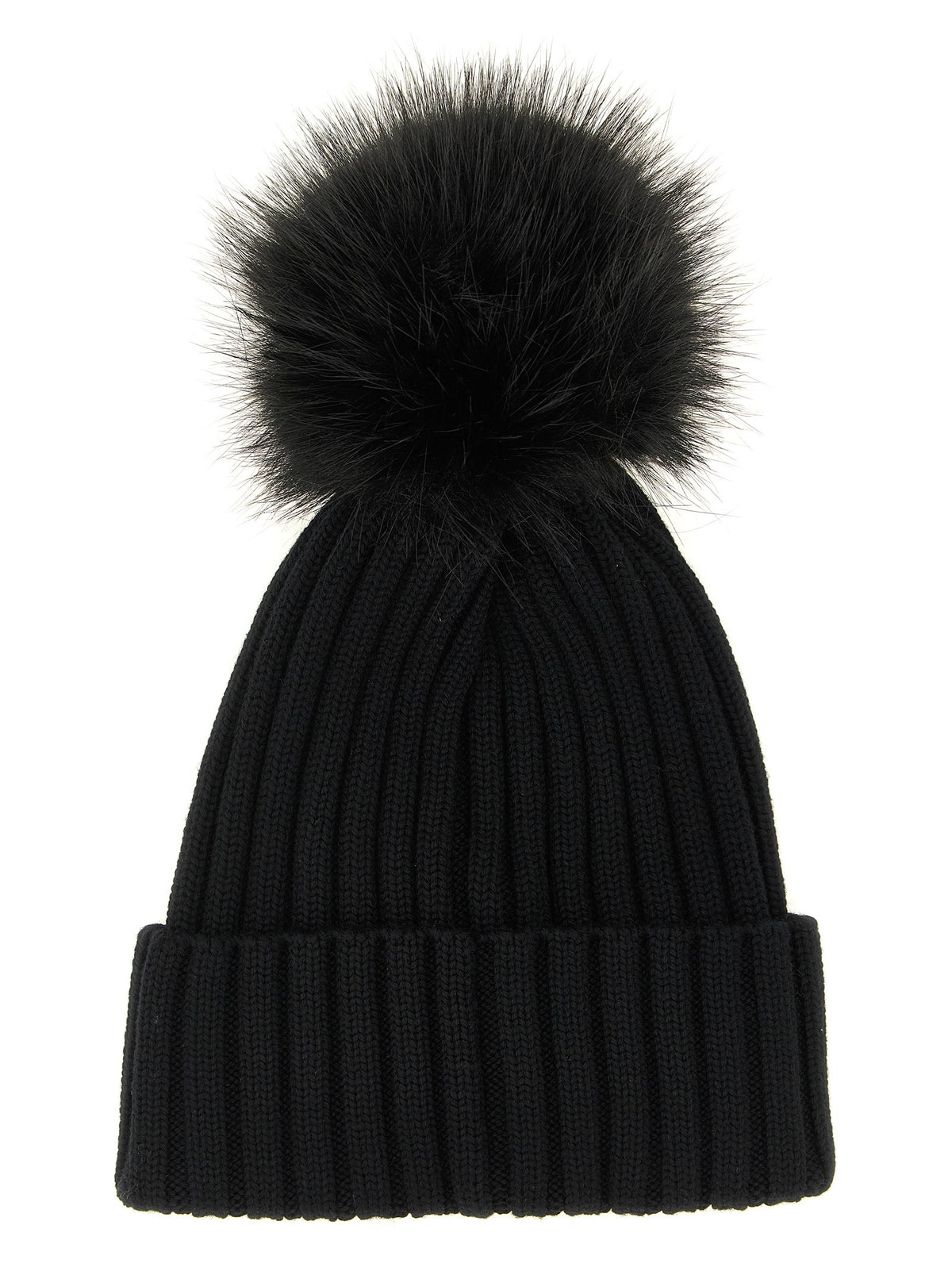 Pompon wool beanie 2